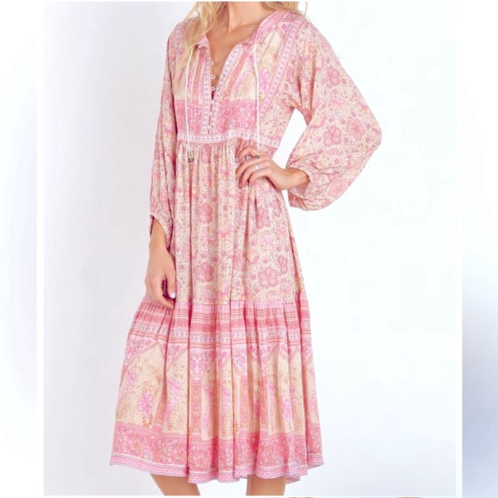 Spell and the Gypsy Collective Poinciana midi dress, size Xs